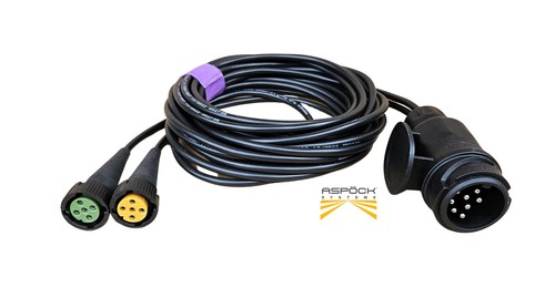 Aspöck kabelsatz 13pol 7m - 13pol.,
